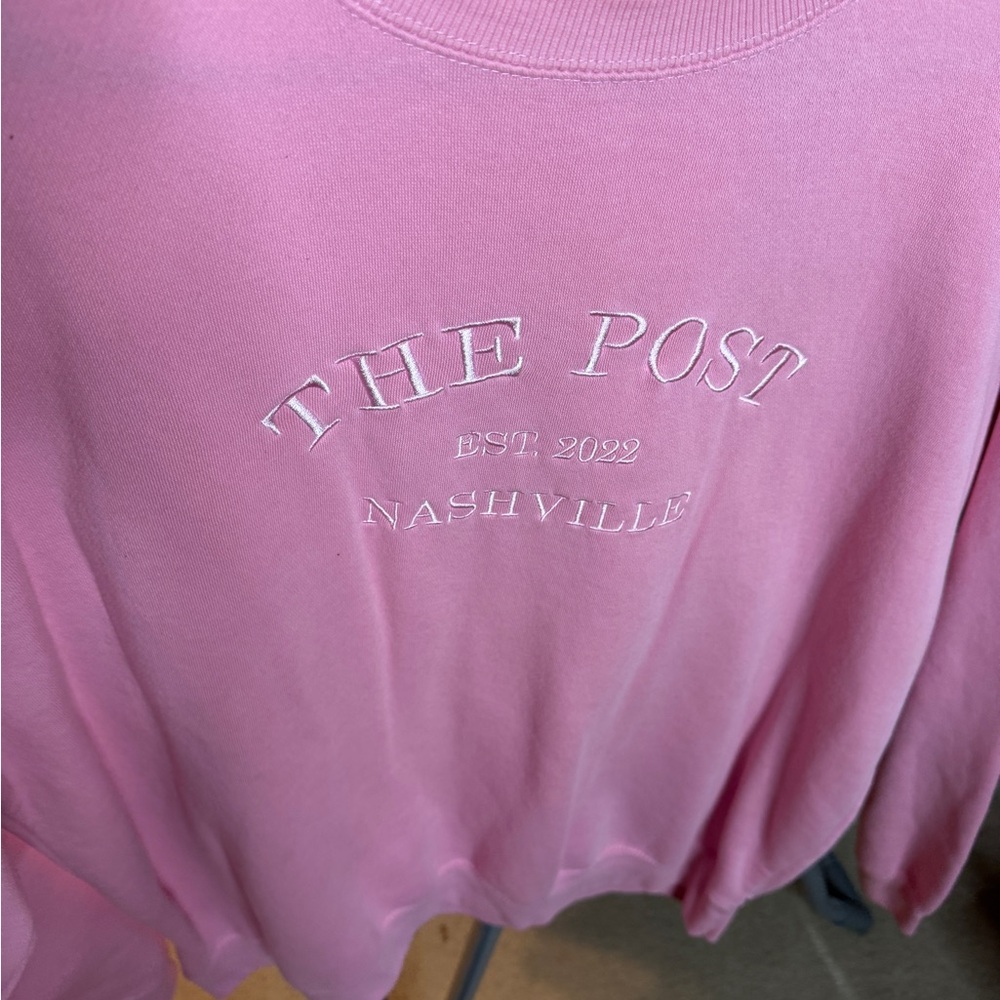 Ost Pink The Post Sweatshirt